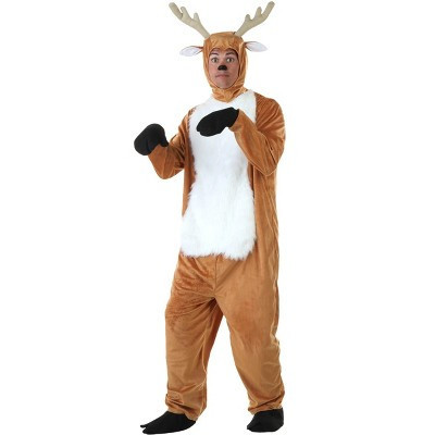 HalloweenCostumes.com Medium   Adult Deer Costume, Black/White/Brown | Target