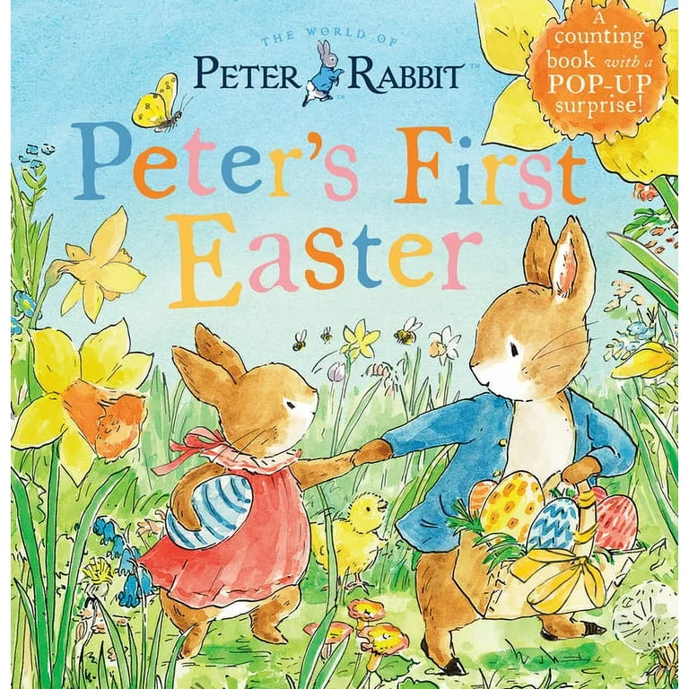 Peter Rabbit: Peter's First Easter : A Counting Book with a Pop-Up Surprise! (Board book) | Walmart (US)