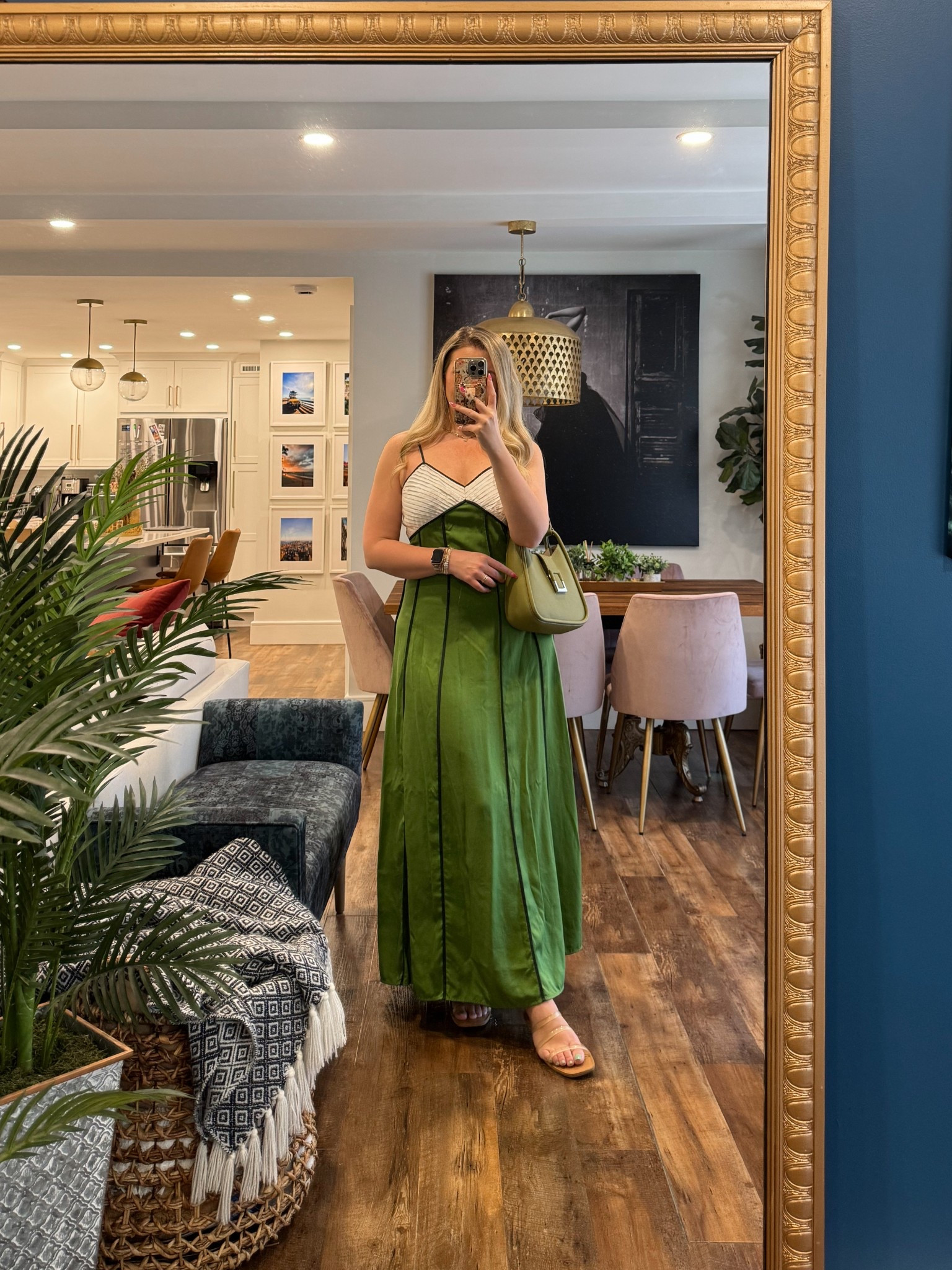 Wearing a large in the dress, wish it played a little nicer, if you’re less hippy than me it might lay better

#LTKStyleTip #LTKMidsize #LTKSeasonal