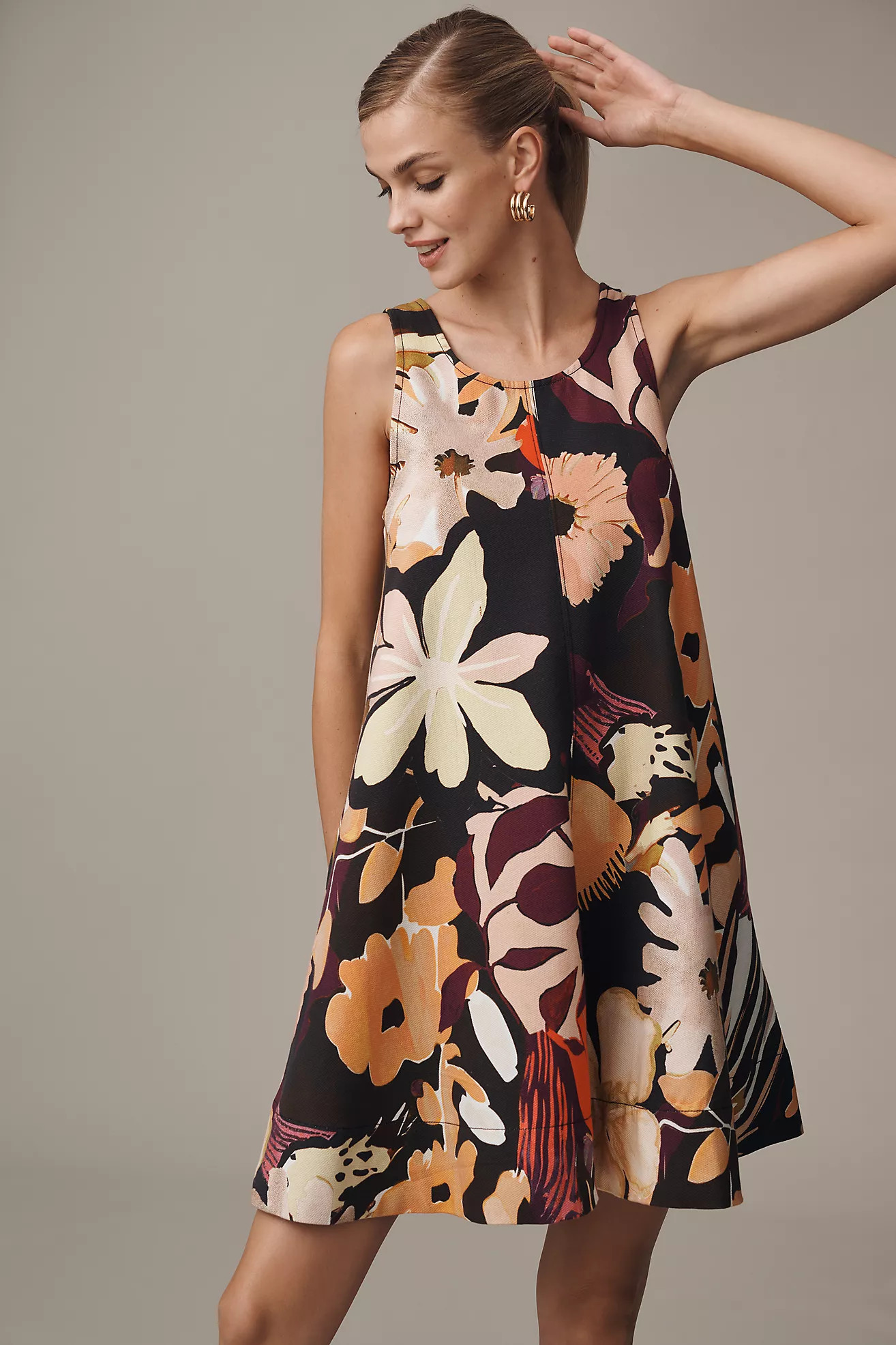 The Keiko Mini Dress by Maeve | Anthropologie (US)