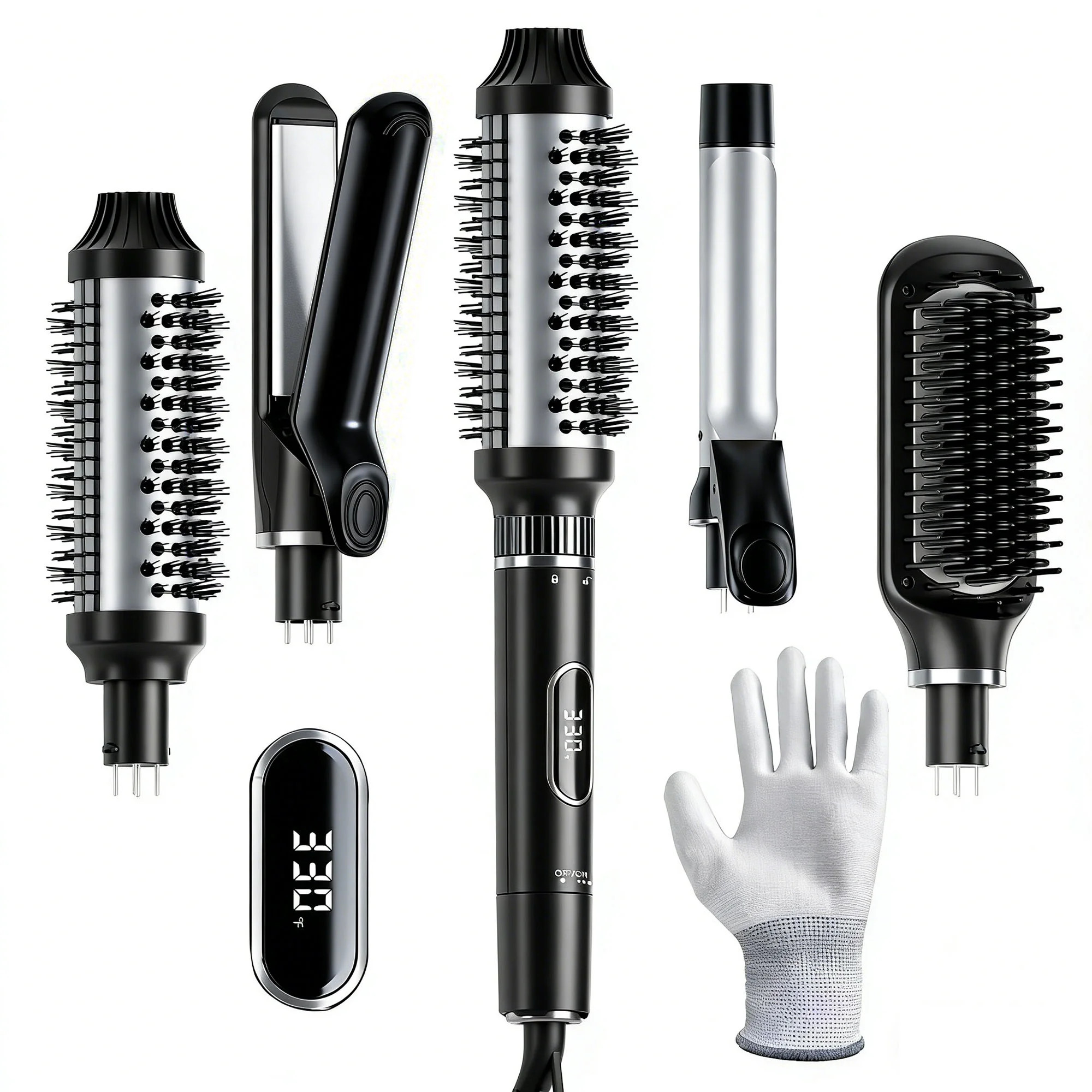 NICEBAY by SKIMI Curling Iron, Professional Instant Heat Up Hair Curling Wand Set, Flat Iron, Cur... | Walmart (US)