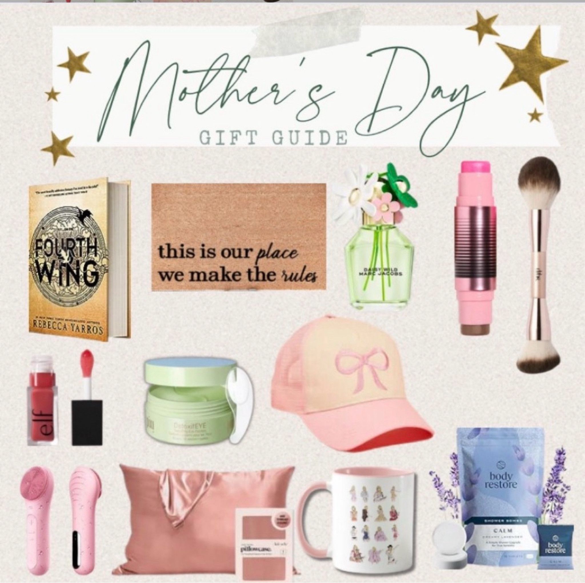 Mother’s Day gift guide // beauty // tailor swift // dibs // self care 




#LTKMothersDay #LTKSeasonal