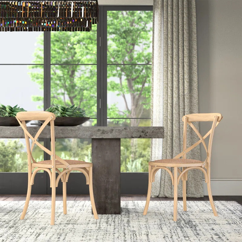 Ladores Cross Back Side Chair | Wayfair North America
