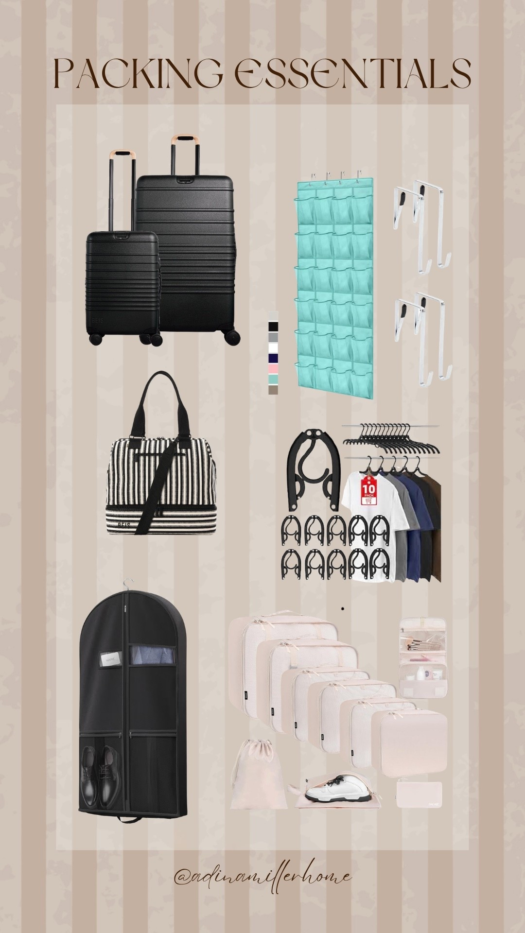 My travel essentials ✈️🧳