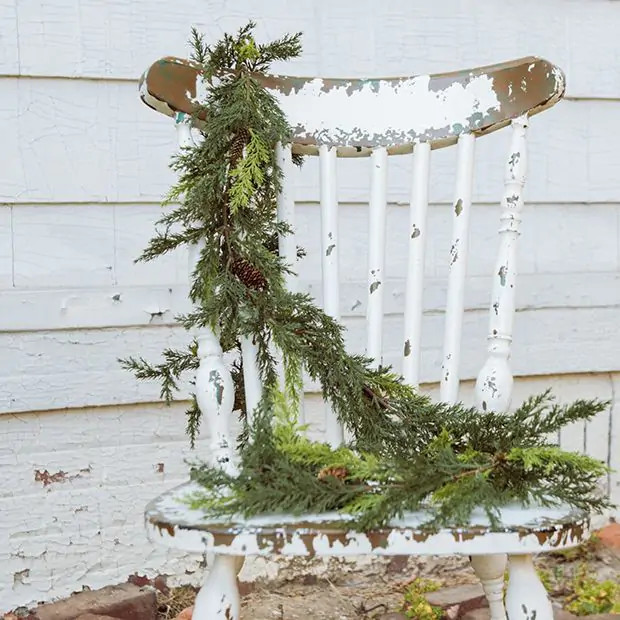Faux Prickly Pine Decorative Garland | Antique Farm House