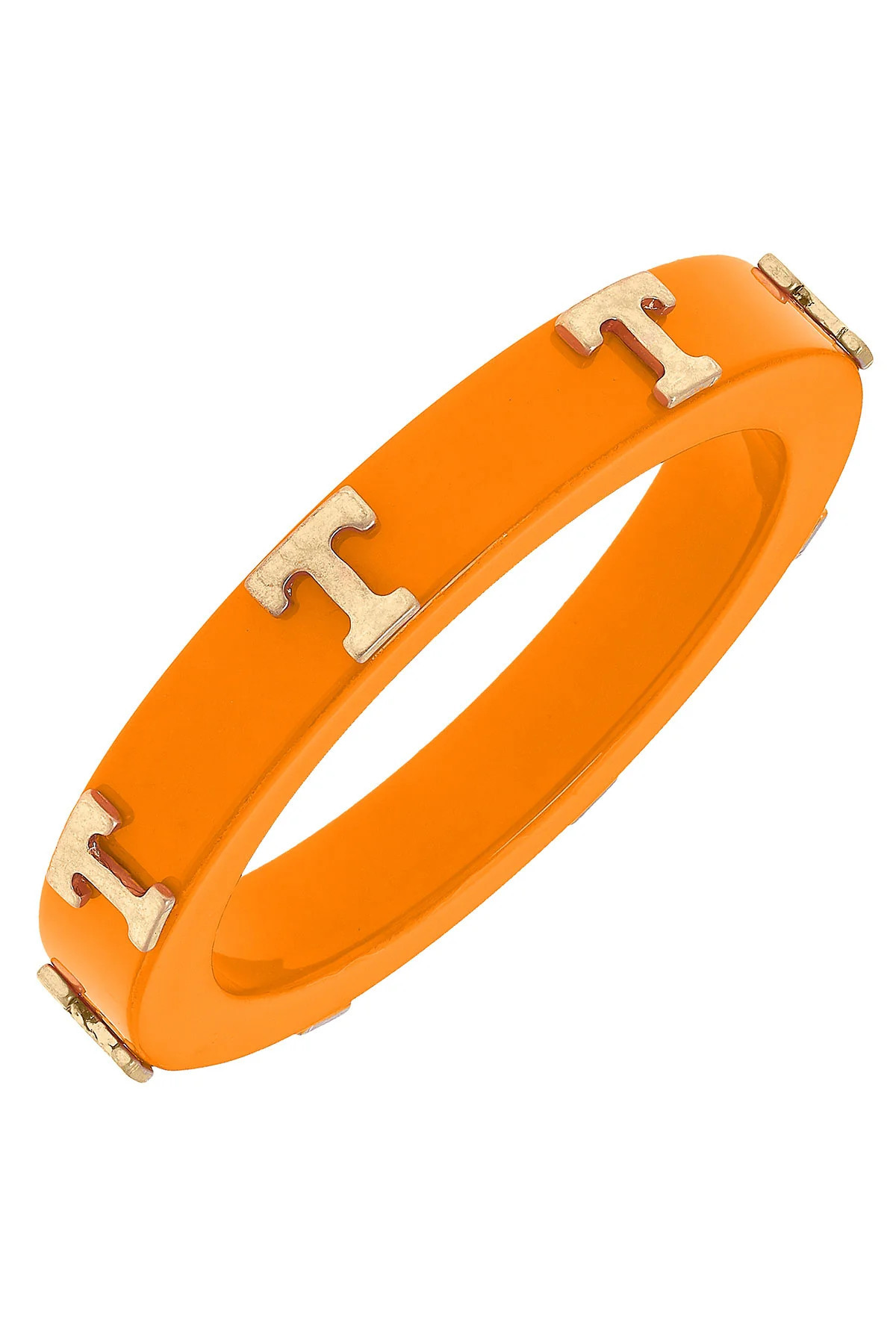 Tennessee Volunteers Resin Logo Bangle in Orange | CANVAS