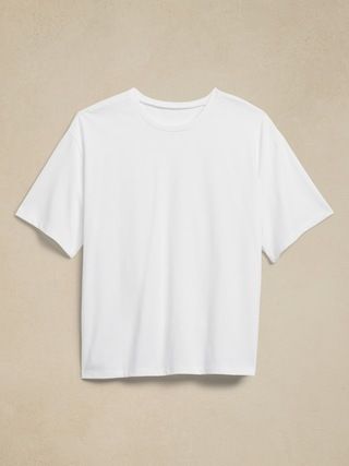 Cotton Boyfriend T-Shirt | Banana Republic (US)