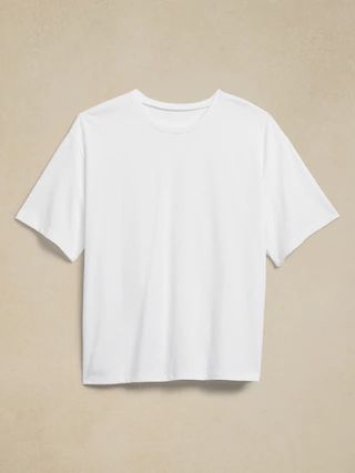 Cotton Boyfriend T-Shirt | Banana Republic (US)