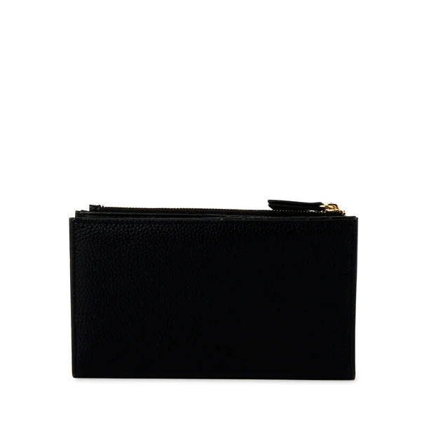 Nanette Lepore Women's Ryae Slim Wallet with Wrist Strap Black - Walmart.com | Walmart (US)