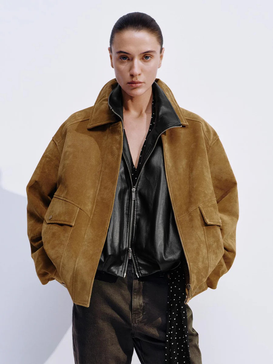 Patch Pockets Bomber Jackets | Urban Revivo