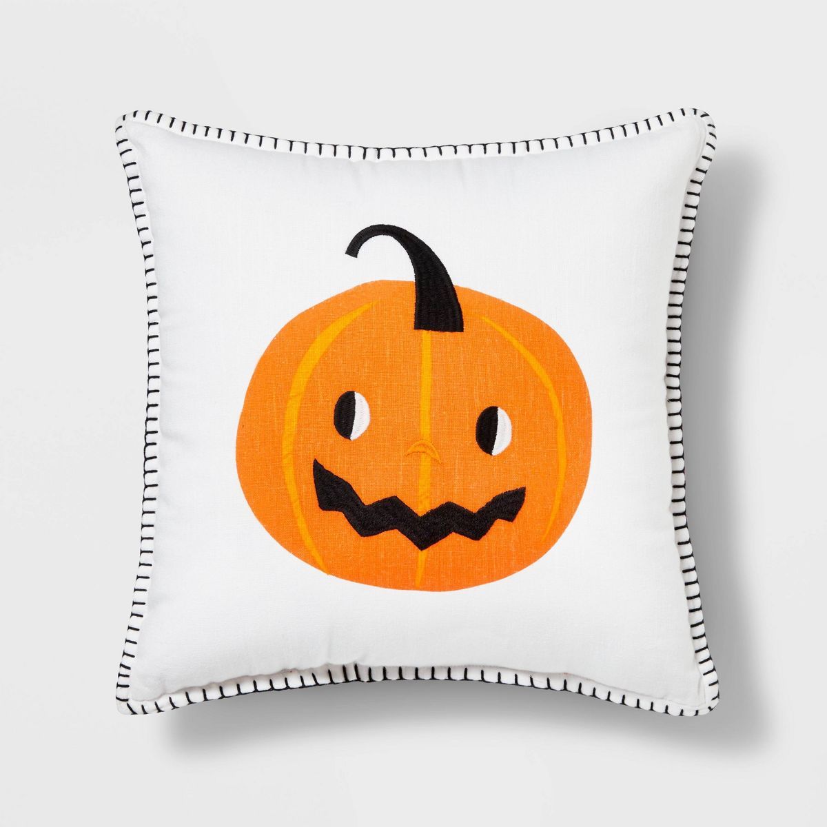 Smiling Pumpkin Square Halloween Throw Pillow - Hyde & EEK! Boutique™ | Target