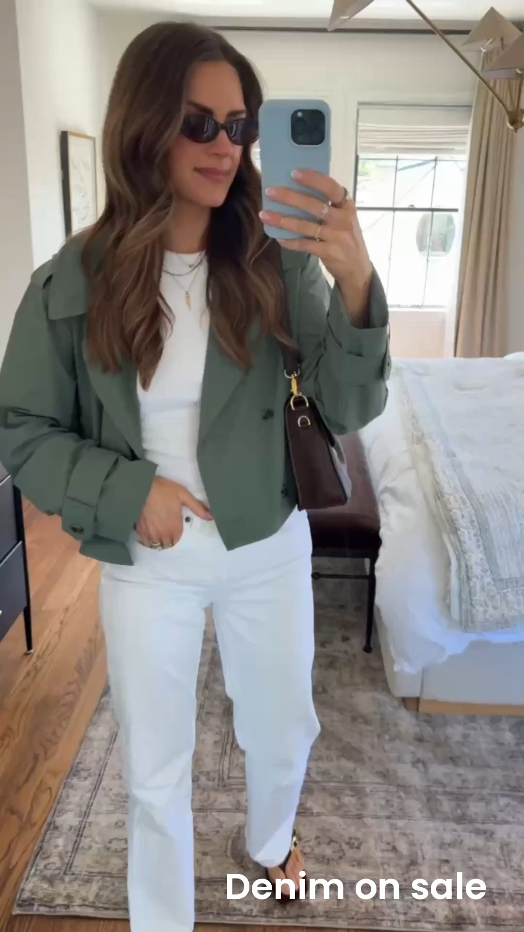 Another way to style this cropped trench for a lunch or a day out ✨ @abercrombie 

Bra Free Tank - small
Jeans - 25

My bag is @Vivrelle code: LAURENROSCOPF to save 

#LTKmomlife #LTKActive #LTKootd

#LTKActive