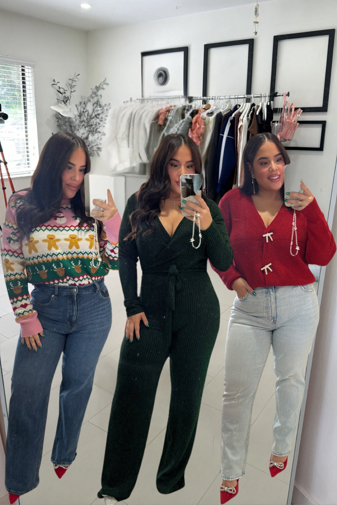 These holiday looks are always a hit. Shop my full outfits  

#LTKParties #LTKStyleTip #LTKHoliday