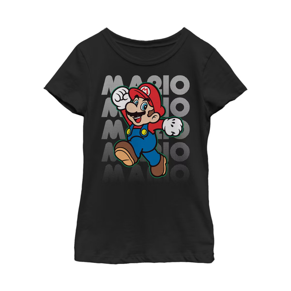 Girl's Nintendo Super Mario Jump T-Shirt | Target