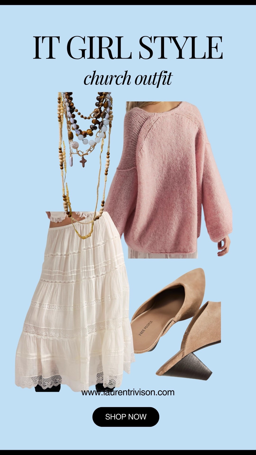 A simple and elegant church outfit for Sunday service 🤍 timeless, polished, and effortless.

#LTKSeasonal #LTKMidsize #LTKU