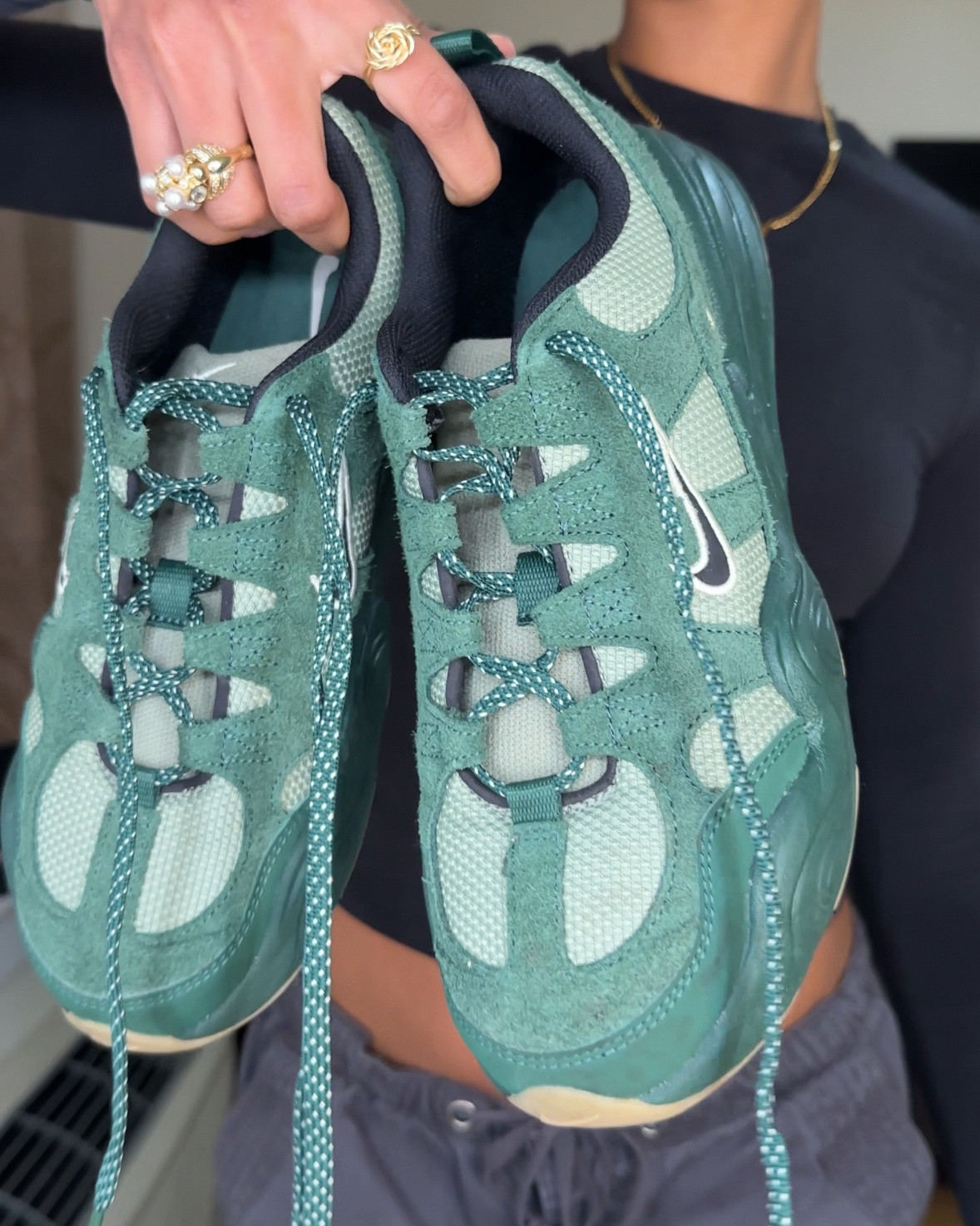 Your sign to add some green sneakers to your collection ✨ I love how comfy and stylist these Nike sneakers are! 

#LTKStyleTip #LTKGiftGuide #LTKSaleAlert