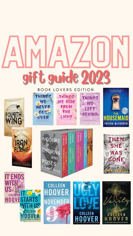 2023 AMAZON GIFT GUIDE: a good book 🎁

#LTKGiftGuide #LTKfindsunder50 #LTKSeasonal