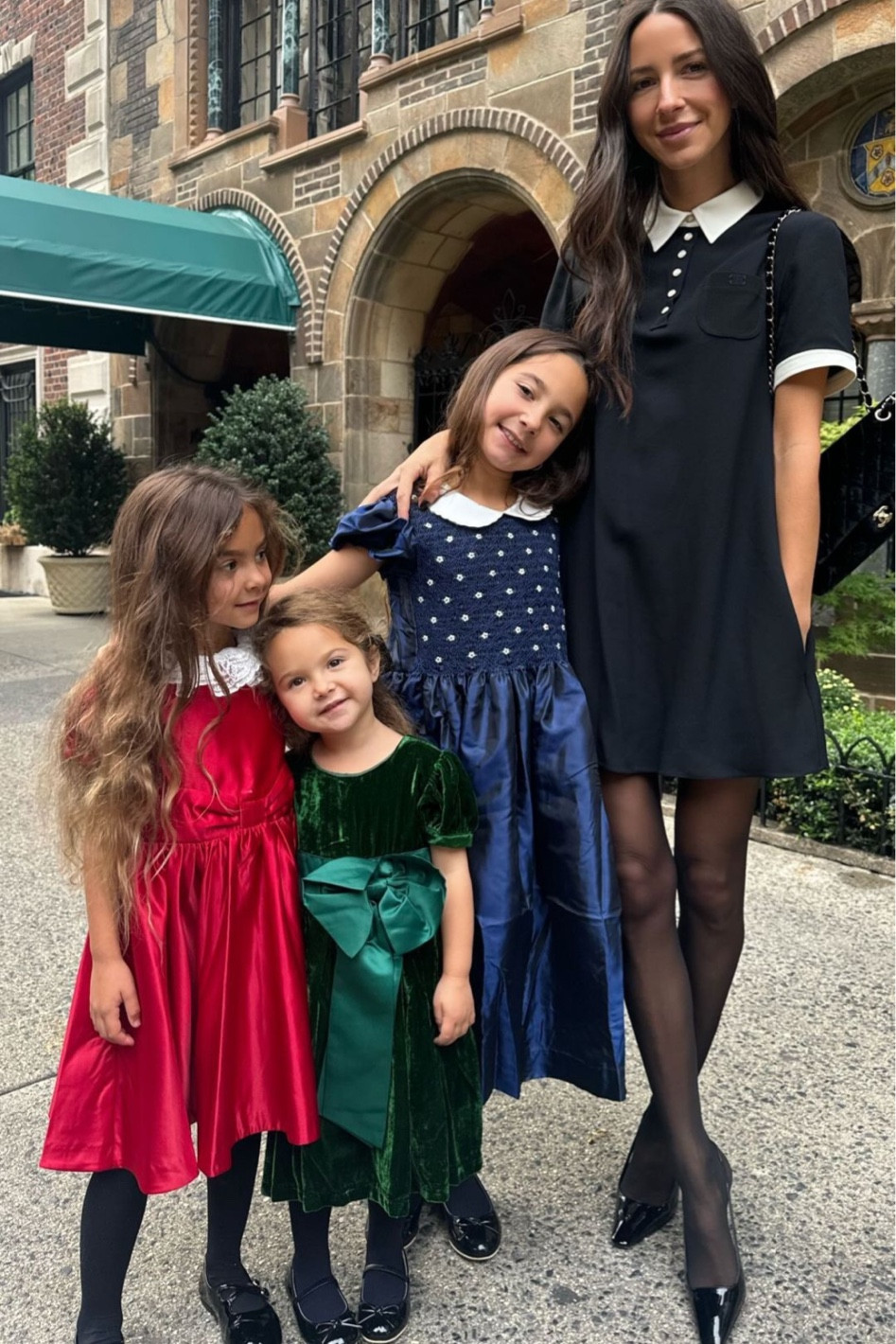 The perfect dresses for temple 🖤 My dress is Celine but linked similar.