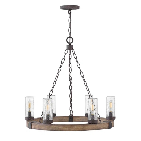 Sawyer 6 -Bulb 23.25" H Outdoor Chandelier | Wayfair North America