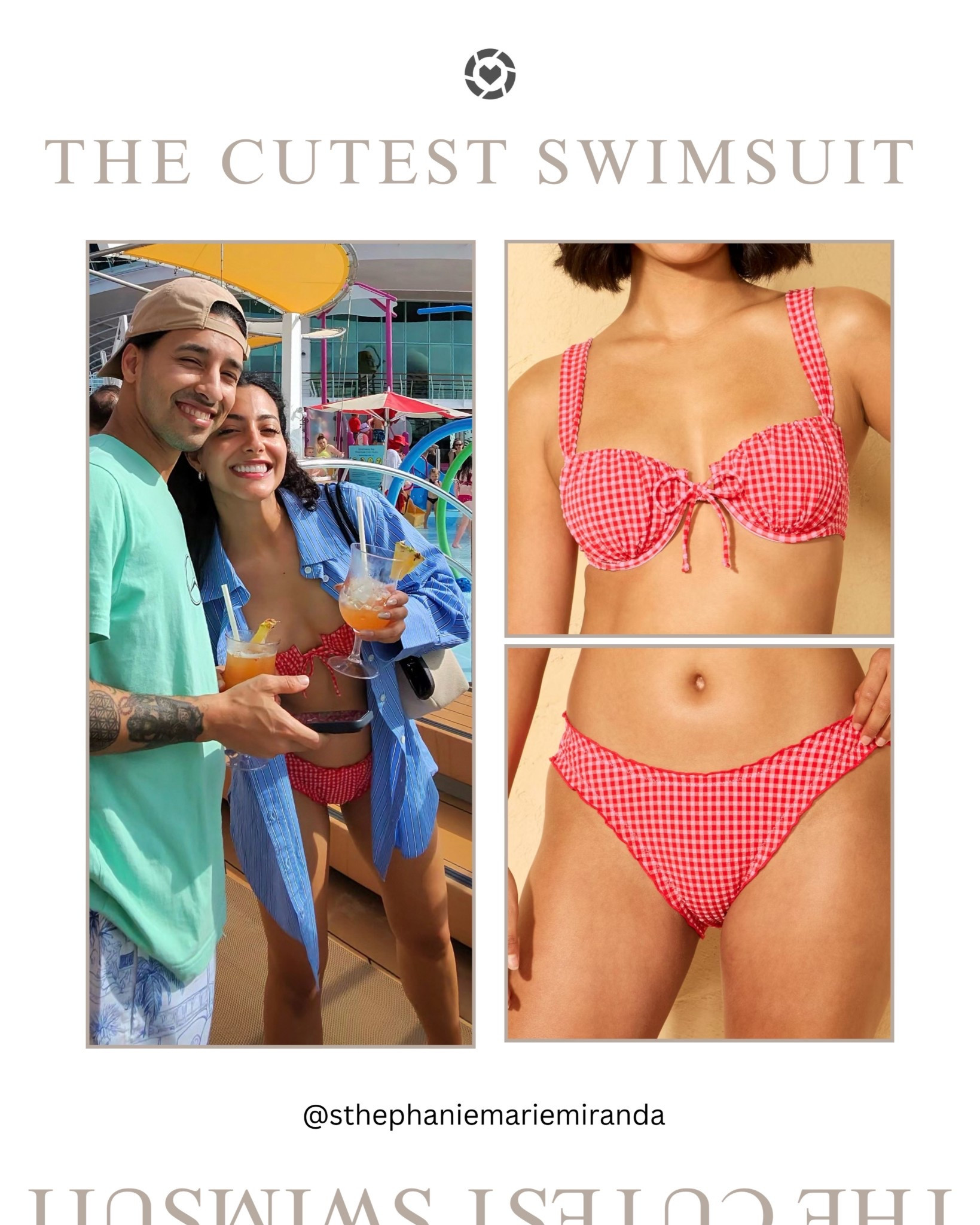 The cutest red polka dot swimsuit ❤️
Wore this on my cruise and loved the fit. I’m wearing a medium in both the top and bottom.

Flattering, comfortable, and perfect for vacation days.

#LTKValentine #LTKTravel #LTKBeauty