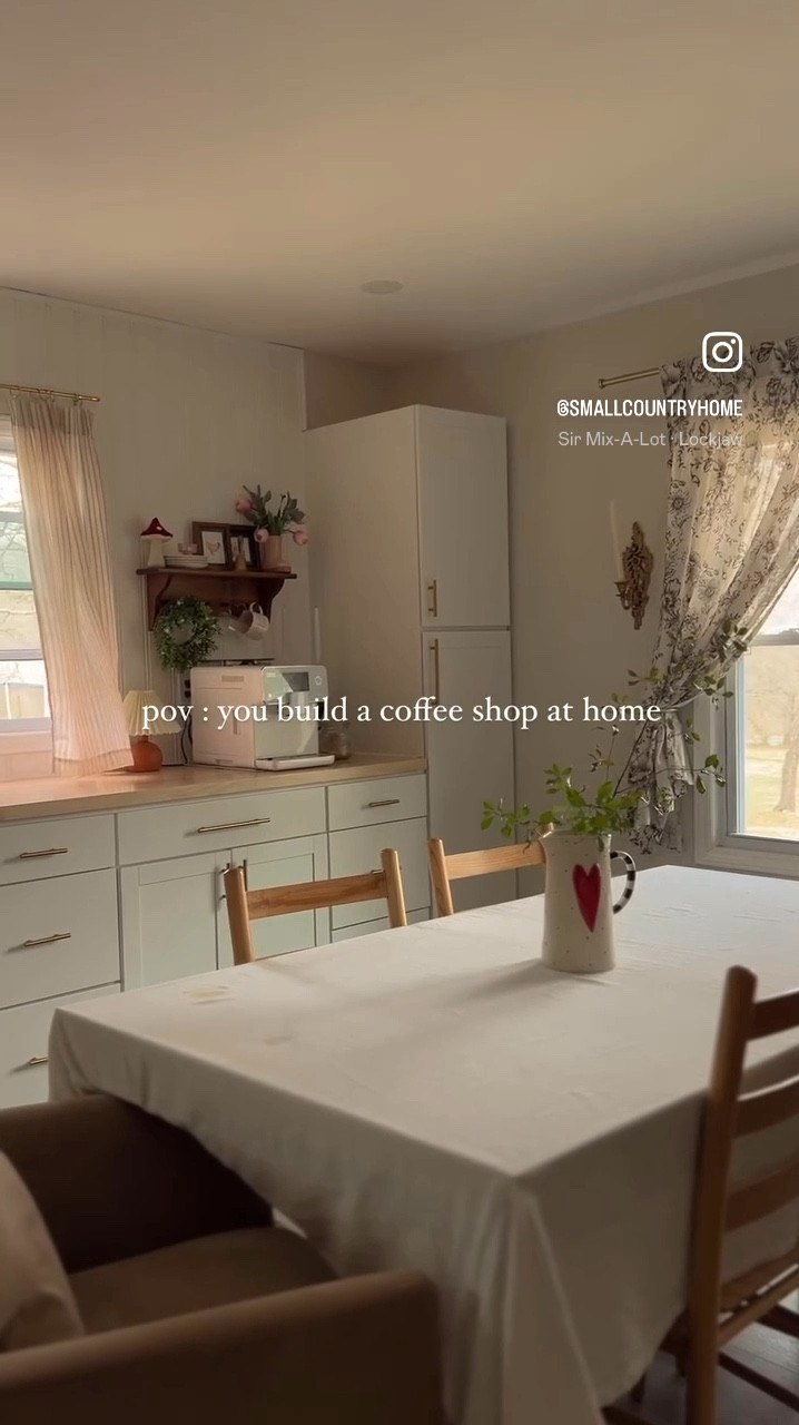 Coffee shop at home ☁️🌸☕️

#LTKHome #LTKSeasonal #LTKGiftGuide