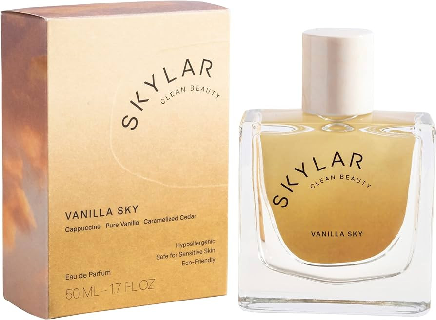 Skylar Vanilla Sky Eau de Parfum -Hypoallergenic & Clean Perfume for Women & Men, Vegan & Safe fo... | Amazon (US)