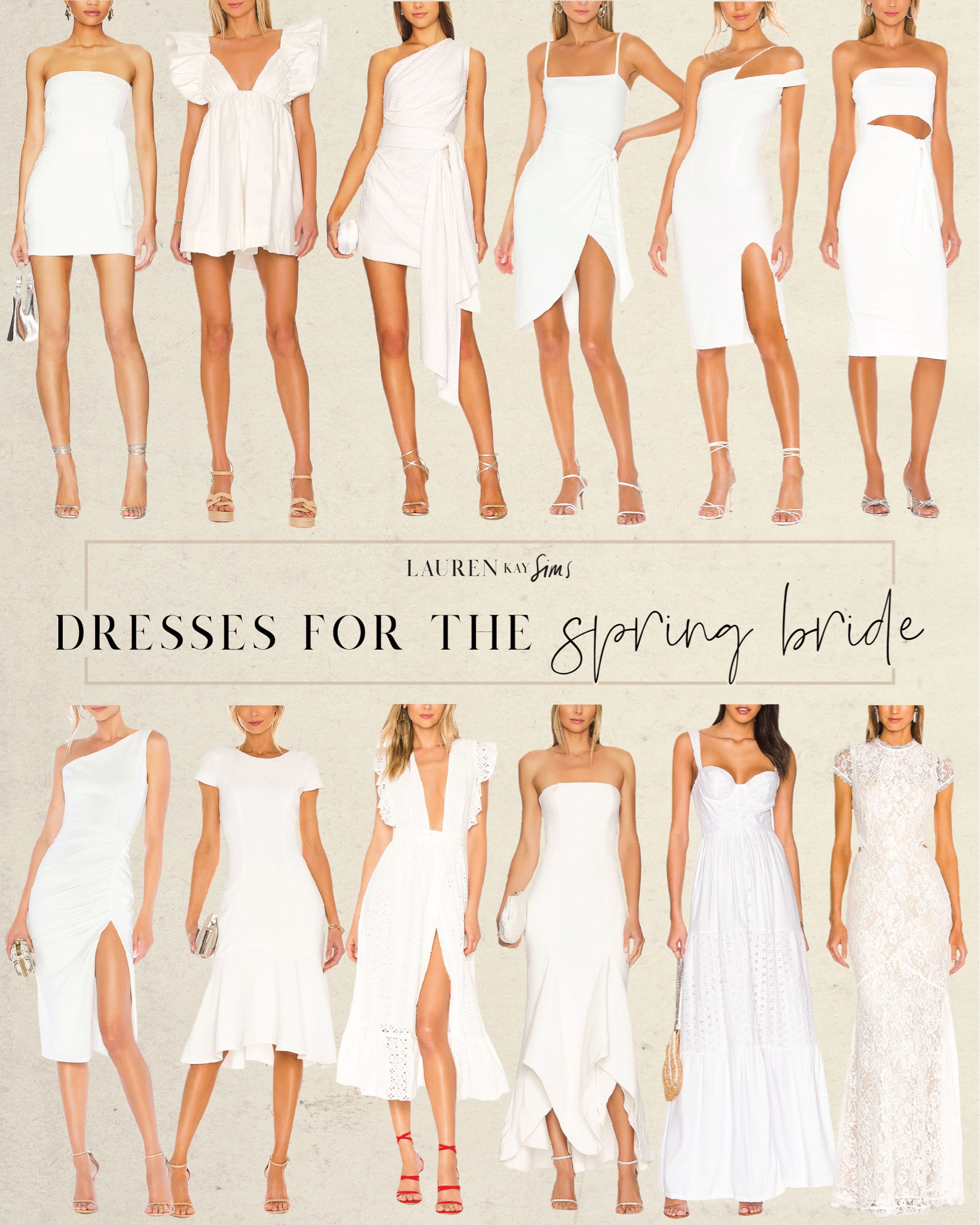 white dresses for the spring / summer bride to be 🤍

#LTKstyletip #LTKwedding