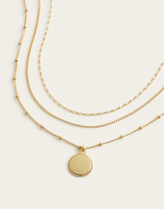 Coin Pendant Necklace Set | Madewell