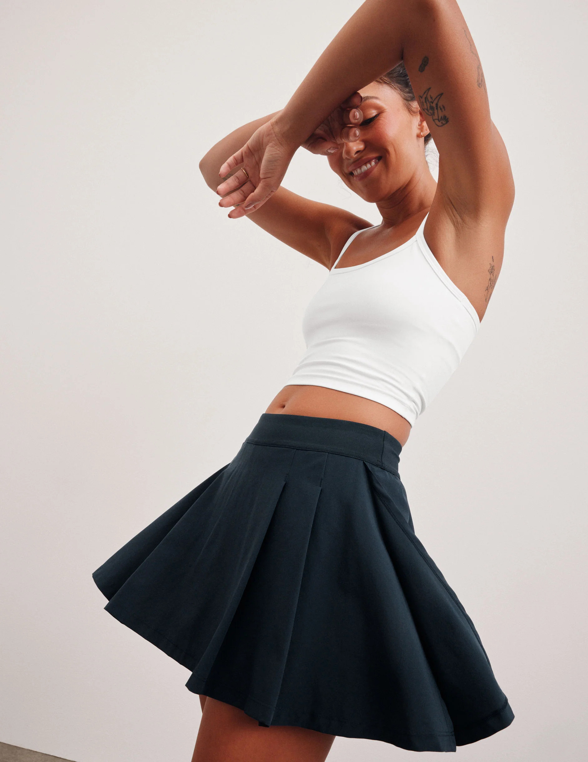 Score Pleated Skirt | Beyond Yoga | Beyond Yoga
