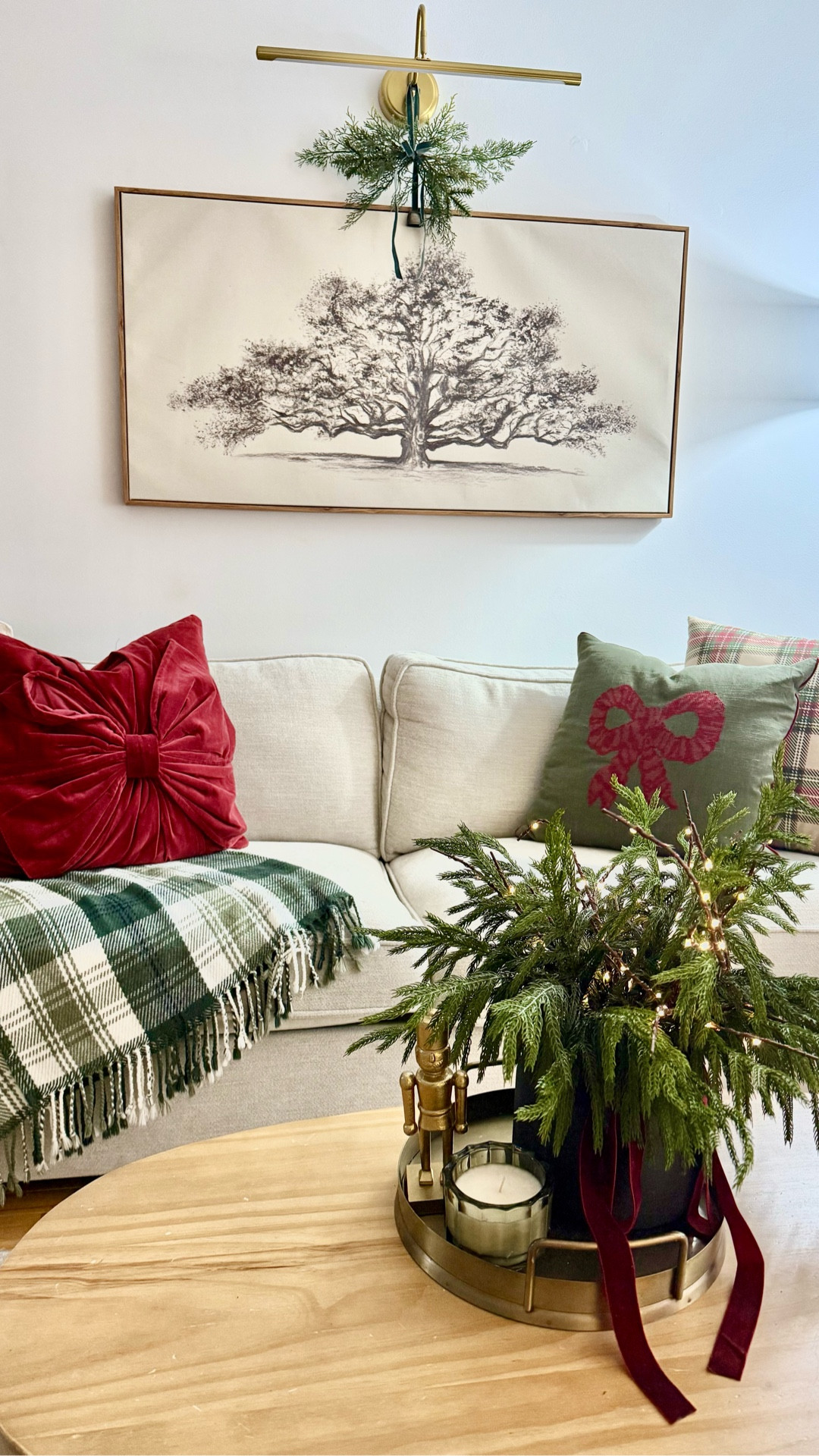 Ready for a cozy Christmas with Burgundy, Green and Bows! I love how this years theme has come together! 🎄❤️


#LTKHome #LTKSeasonal #LTKHoliday