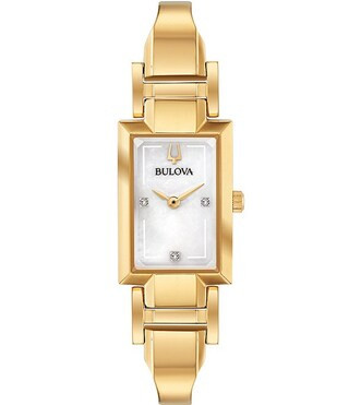 Women's Classic Quartz Analog Gold Bangle Bracelet Watch | Dillard's