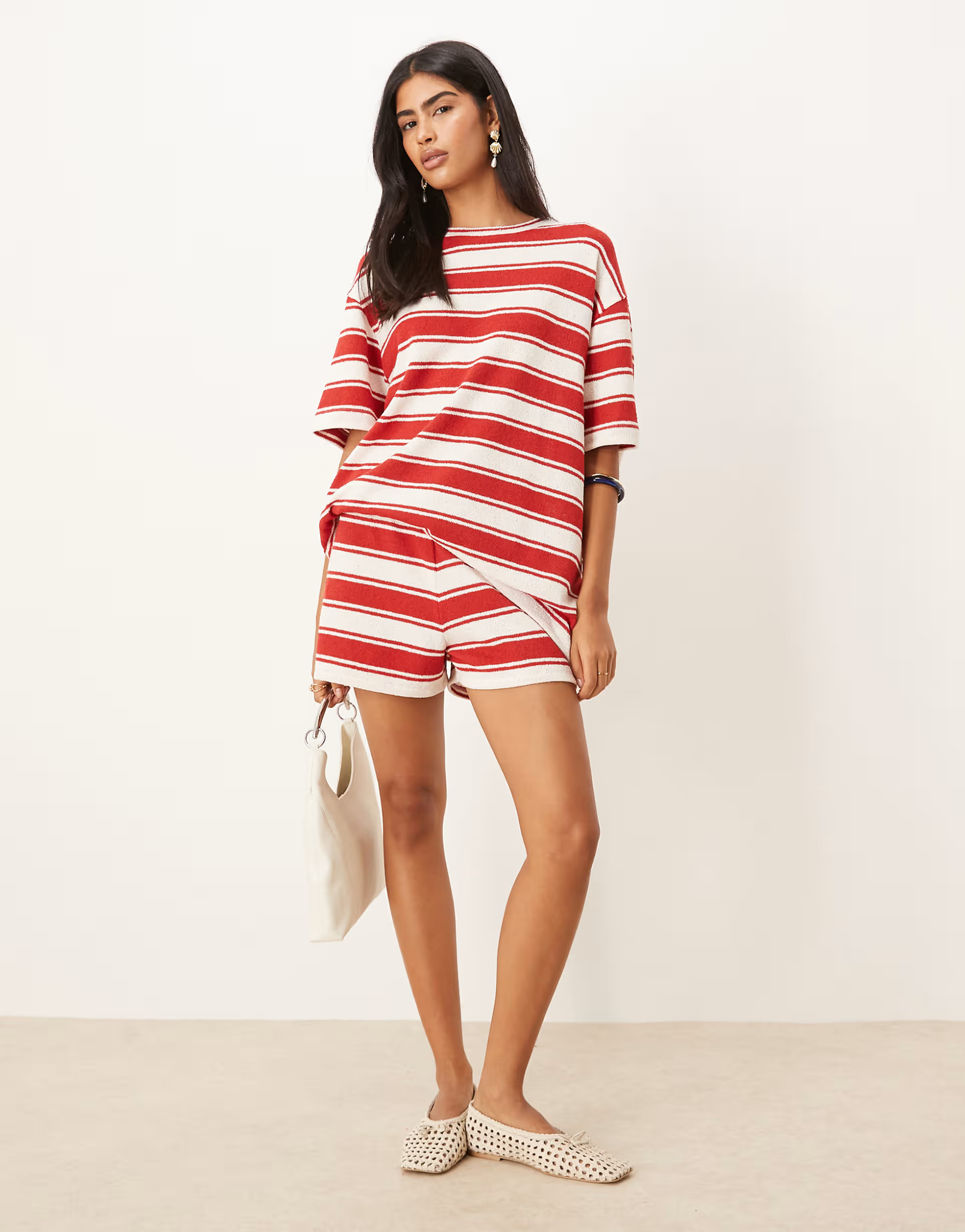 ASOS DESIGN set in red and white stripes | ASOS (Global)
