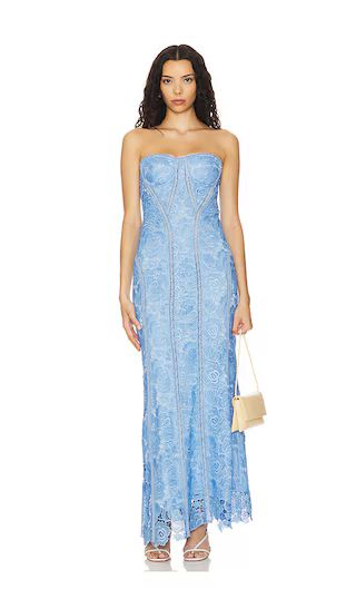 Maxi Dress in Steel Blue | Revolve Clothing (Global)