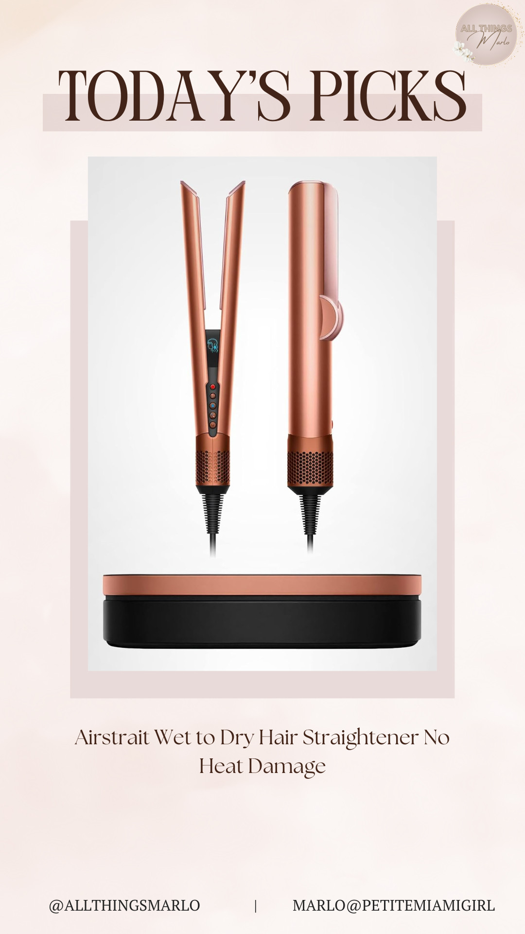 Airstrait Wet to Dry Hair Straightener No Heat Damage 

 #LTKGiftGuide #LTKSeasonal #LTKBeauty