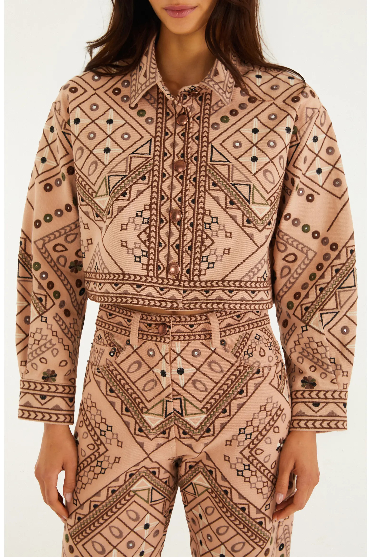 FARM Rio Cosmopolitan Crop Jacket (Women) | Nordstrom | Nordstrom