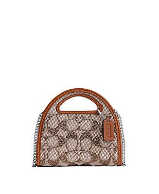 Crystal Top Handle Card Case Wallet | Macy's