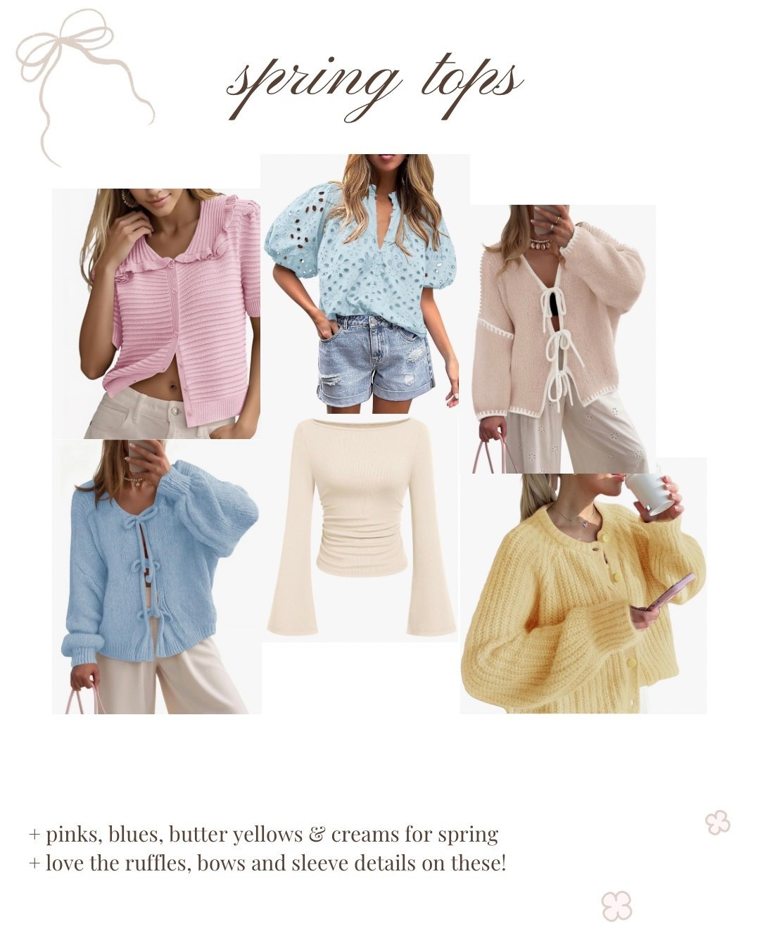 These spring pastel colors are everything!! 

Spring outfits, sweaters, spring tops, Amazon fashion, Amazon shirts

#LTKSeasonal #LTKootd #LTKWorkwear