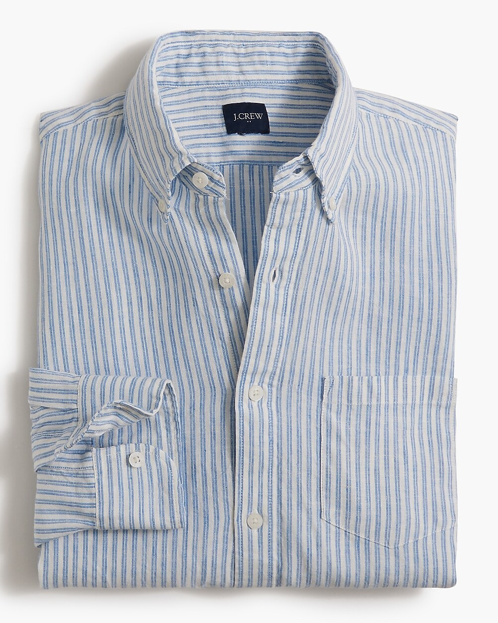 Slim linen-blend shirt | J.Crew Factory