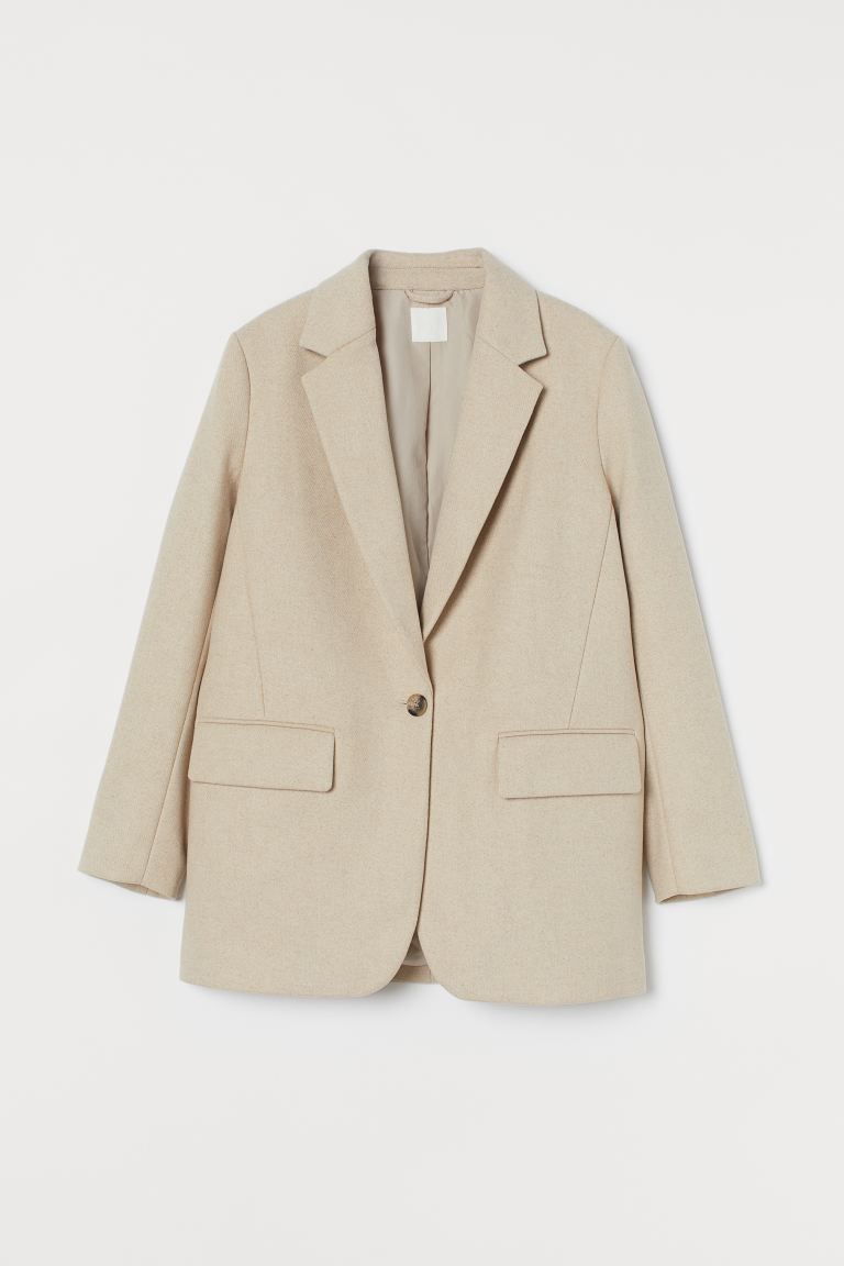 Wool-blend Blazer | H&M (US + CA)