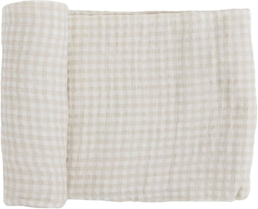 Little Unicorn Premium Cotton Swaddle Baby Blanket | Breathable Fabric | for swaddling, Play, Nur... | Amazon (US)