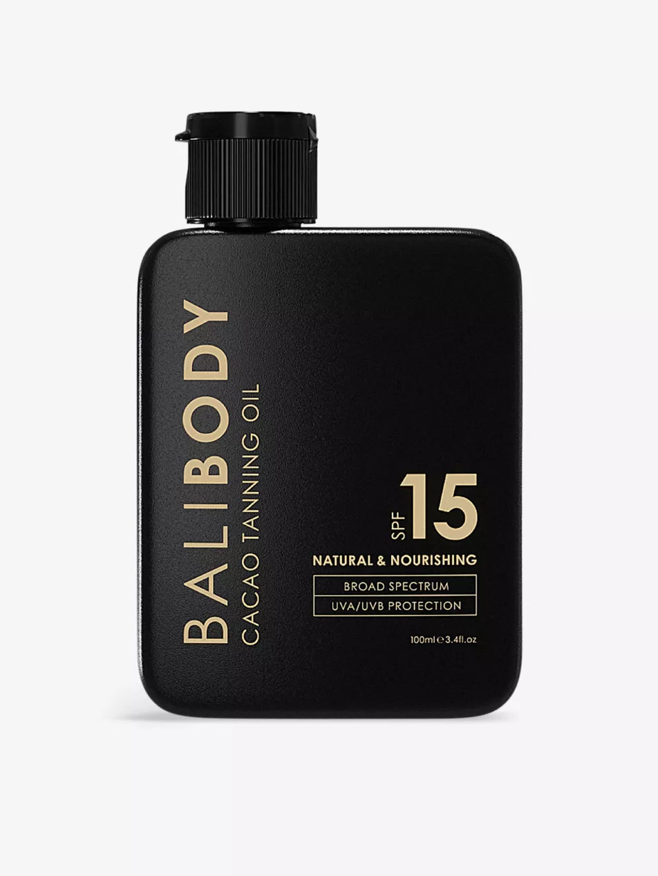 Cacao Tanning Oil SPF 15 100ml | Selfridges