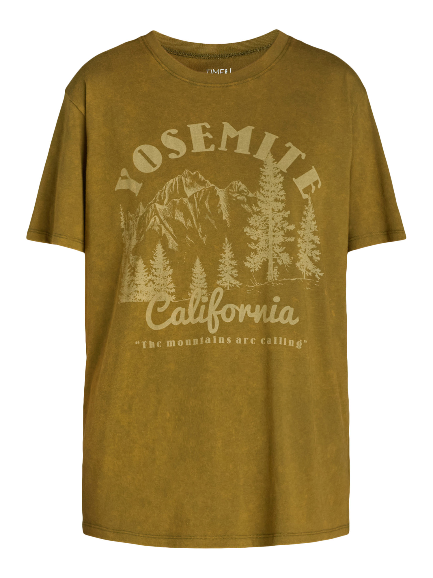 Time and Tru Women's Yosemite National Park Graphic Tee, Sizes S-XXXL | Walmart (US)