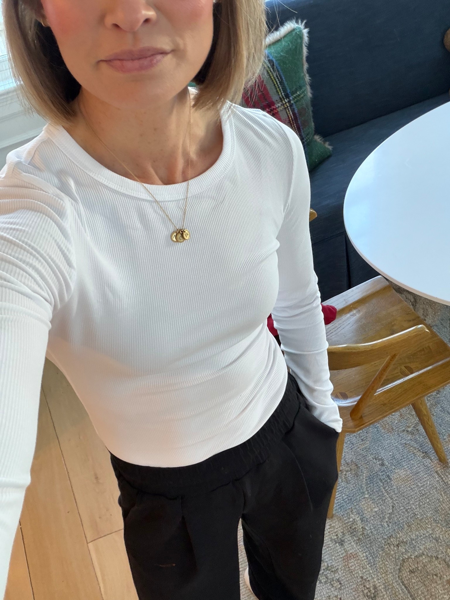 Found a gem of a casual bodysuit! Super comfy and soft 🤍

#LTKSeasonal #LTKmomlife #LTKFindsUnder50