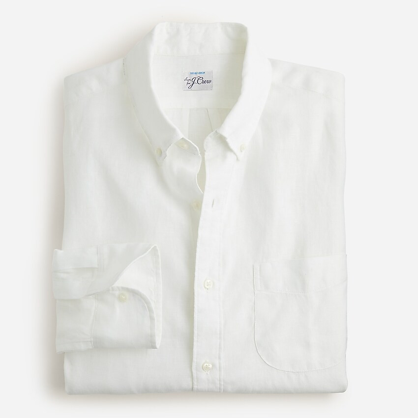 Slim Baird McNutt Irish linen shirt | J. Crew US