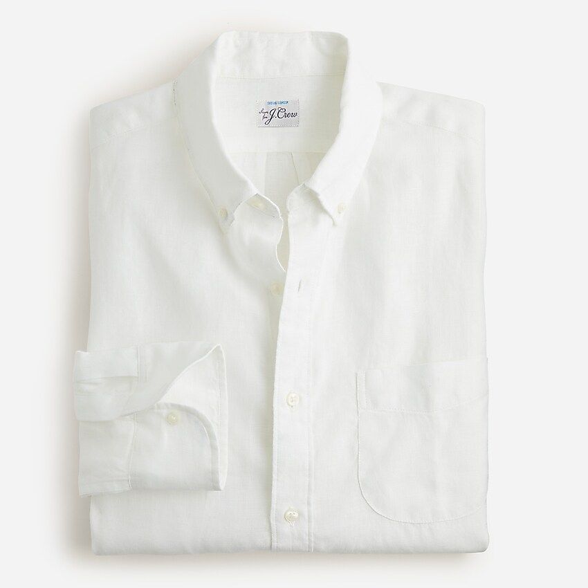 Slim Baird McNutt Irish linen shirt | J.Crew US