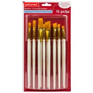 Golden Taklon Super Value Paintbrush Pack By Craft Smart® | Michaels Stores