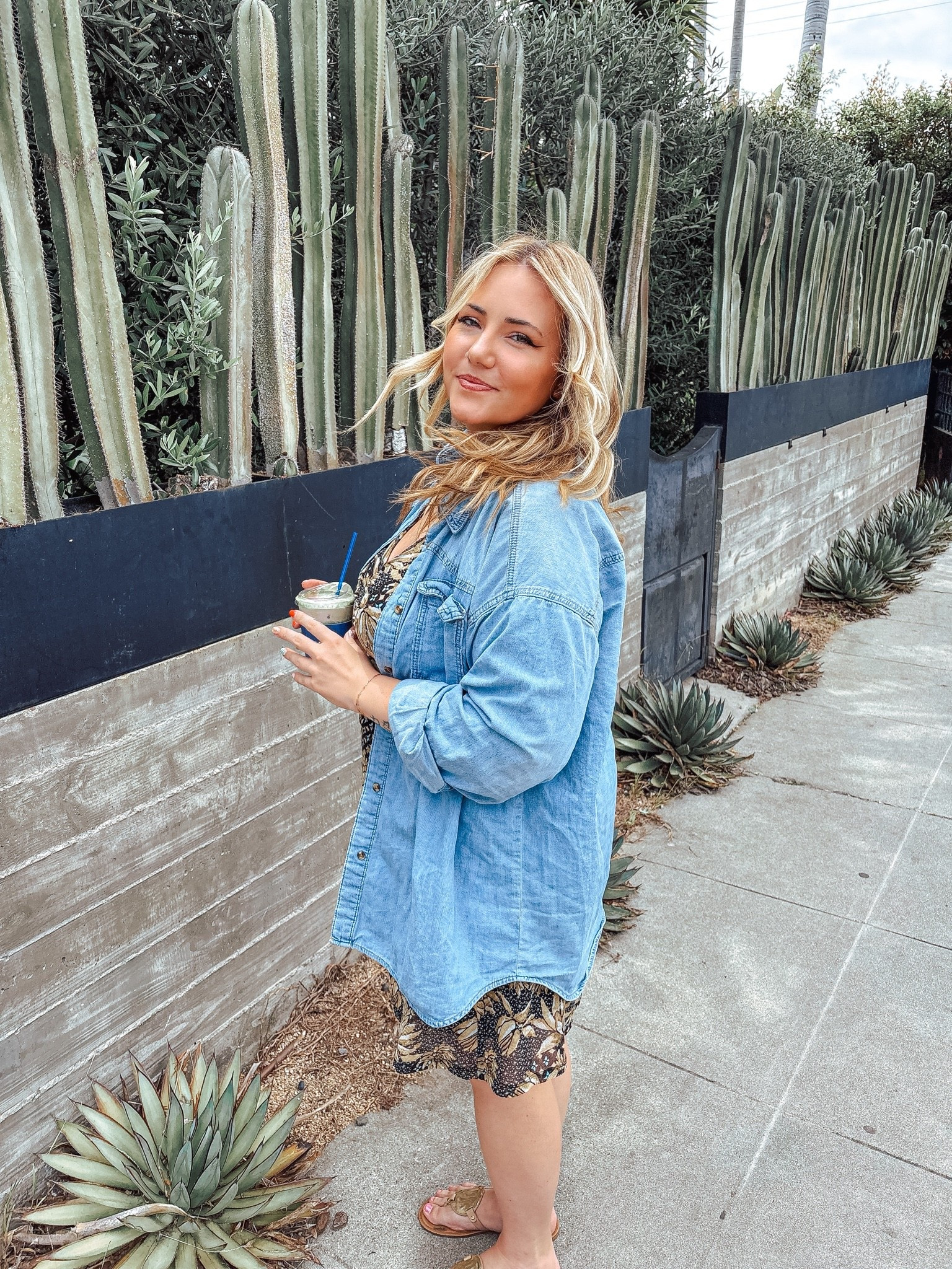 My go to #walmart denim shirt - affordable and comfortable and in a couple different shades

#LTKootd #LTKMidsize