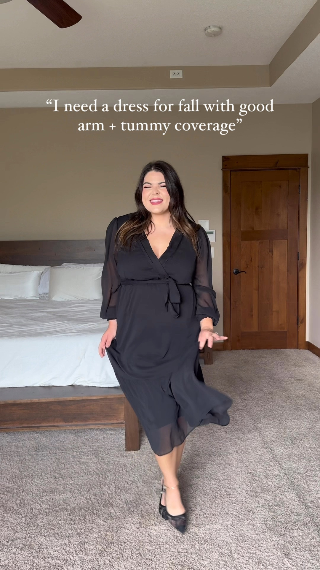 You can never have enough black dresses! This tiered look looks good on *literally* everybody! 

Comment “NEED” and I’ll send you info asap 🖤

Save for black fall dress inspo🤭

#midsizestyle #midsizefashion #midsize #momstyle #momoutfit #momfashipn #falloutfit #falldress #blackdress Fall dress, wedding guest dress, midsize outfit, outfit Inspo, black dress 

#LTKFindsUnder50 #LTKStyleTip #LTKMidsize