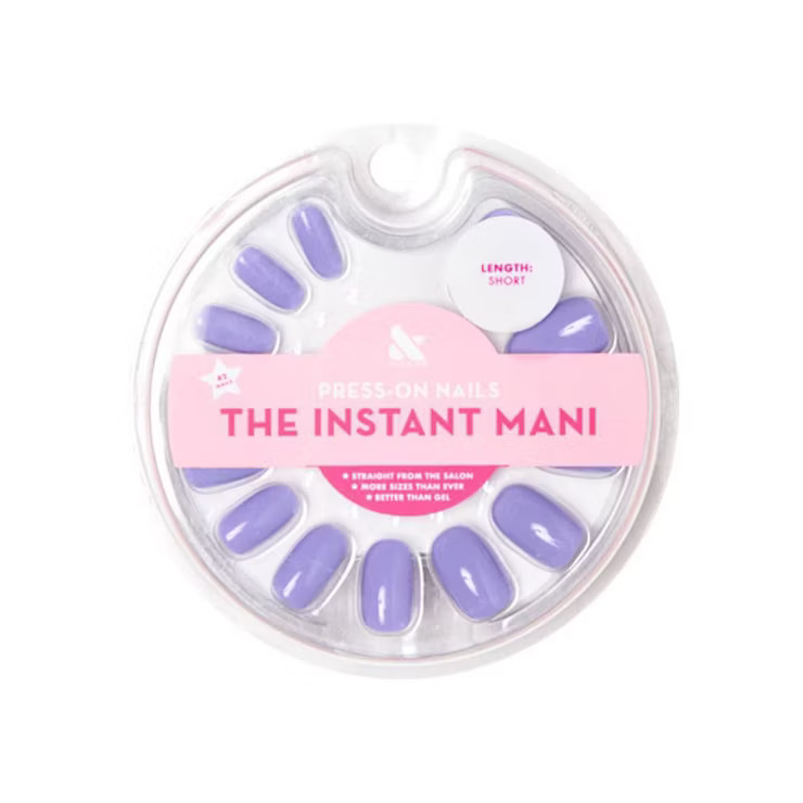 Olive & June Press-On Round Short Fake Nails - Bold & Unshaken - 42ct | Target