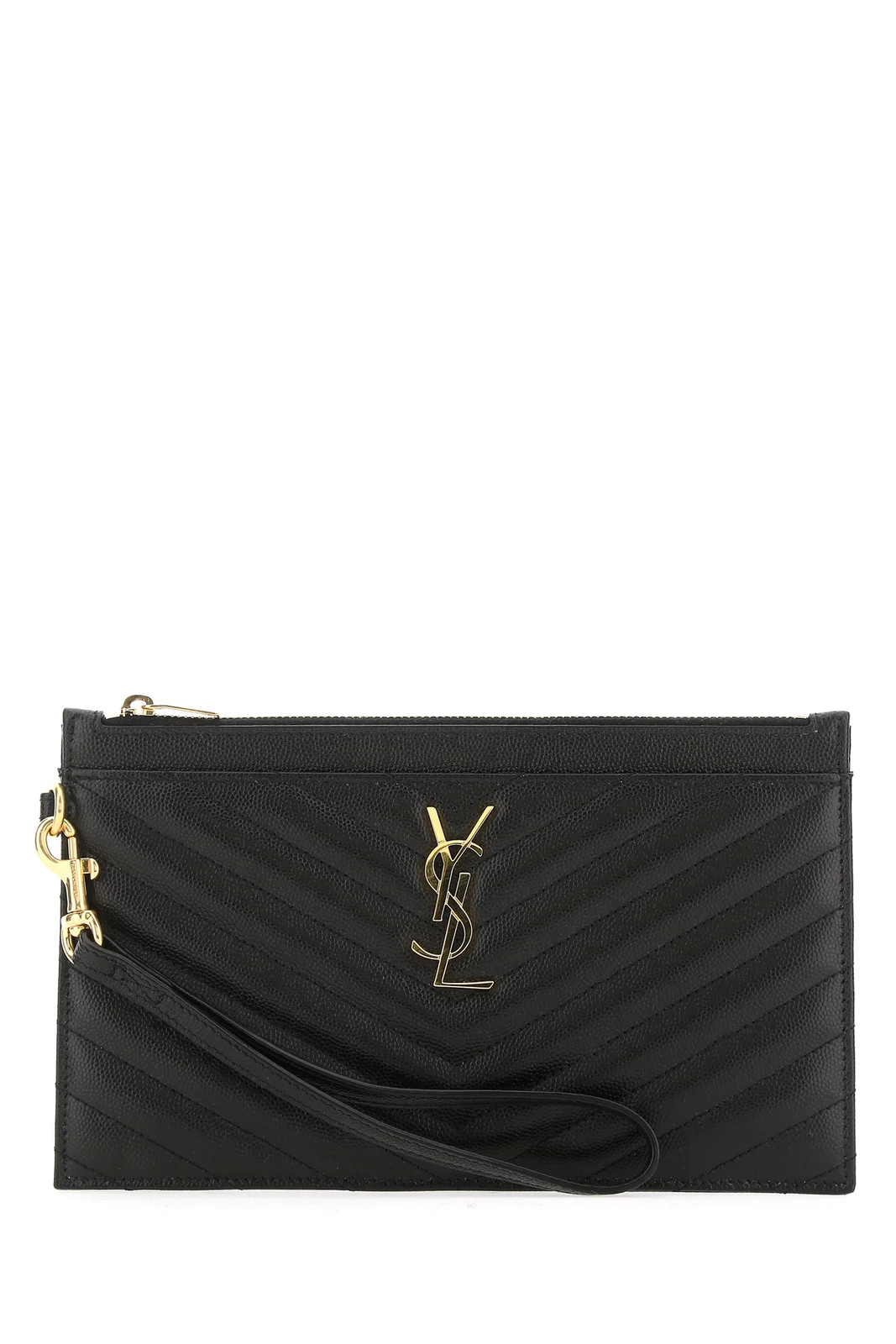 Saint Laurent Monogram Clutch Bag | Cettire Global
